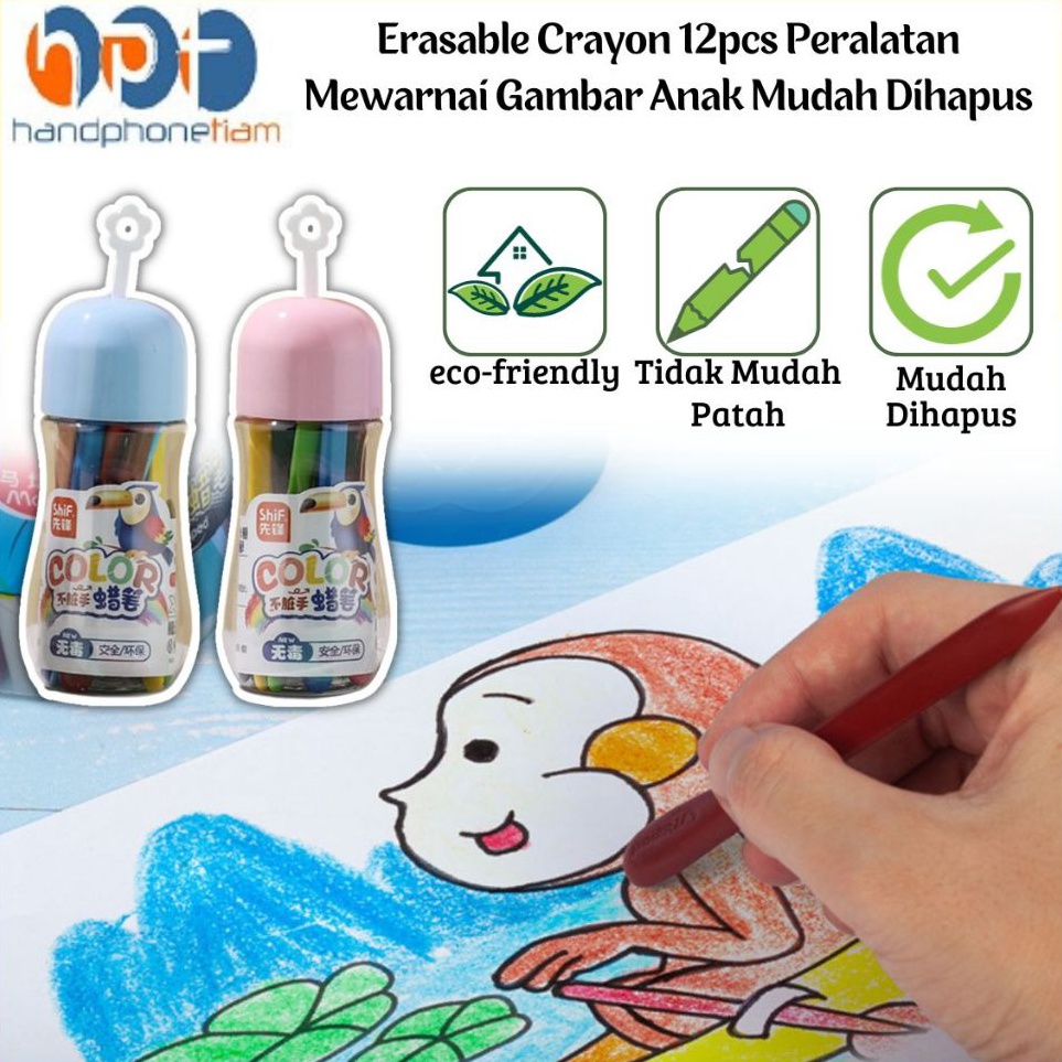 

Update Istimewa Erasable Crayon 12pcs Alat Mewarnai GambarPerlengkapan Sekolah Krayon Pensil Warna Mudah DihapusTidak Mengotori TanganAman Tidak Beracun