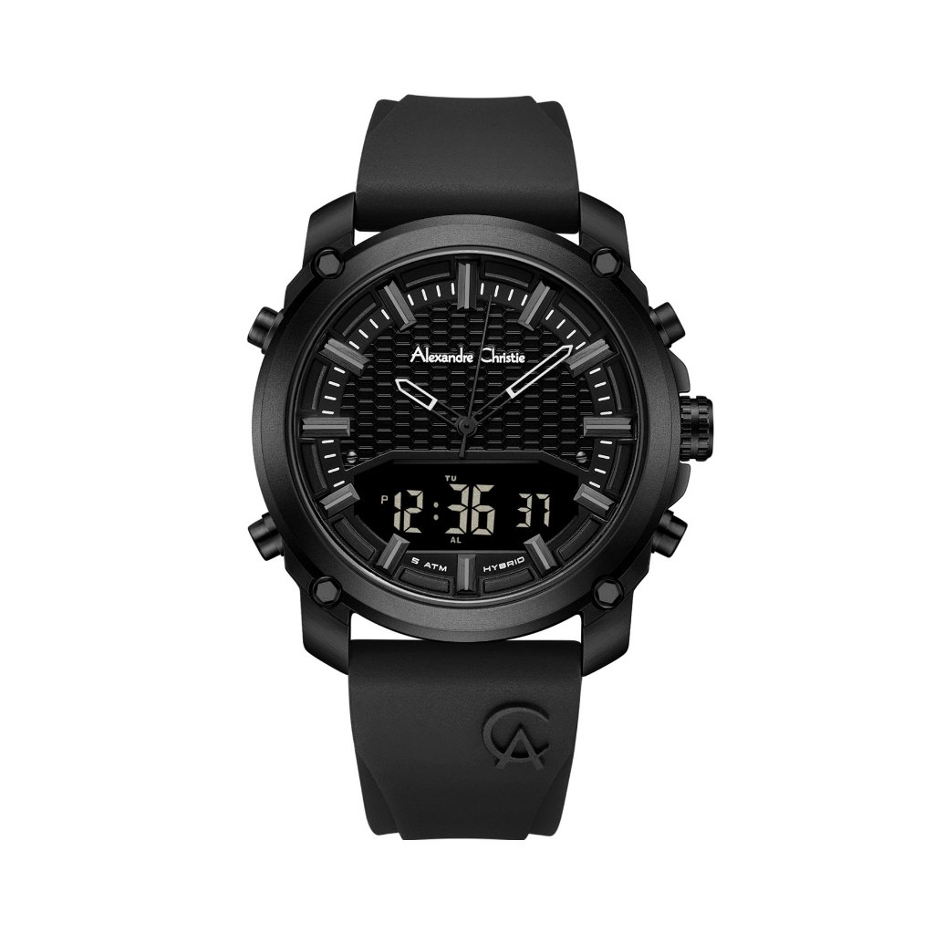 Jam Tangan Pria Alexandre Christie 9391 Analog Digital