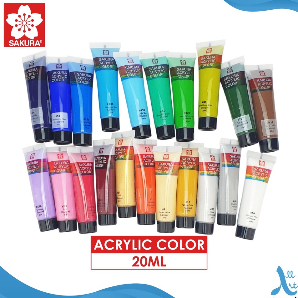 

Big Promo Cat Akrilik Sakura 2ml Acrylic Color Paint 22