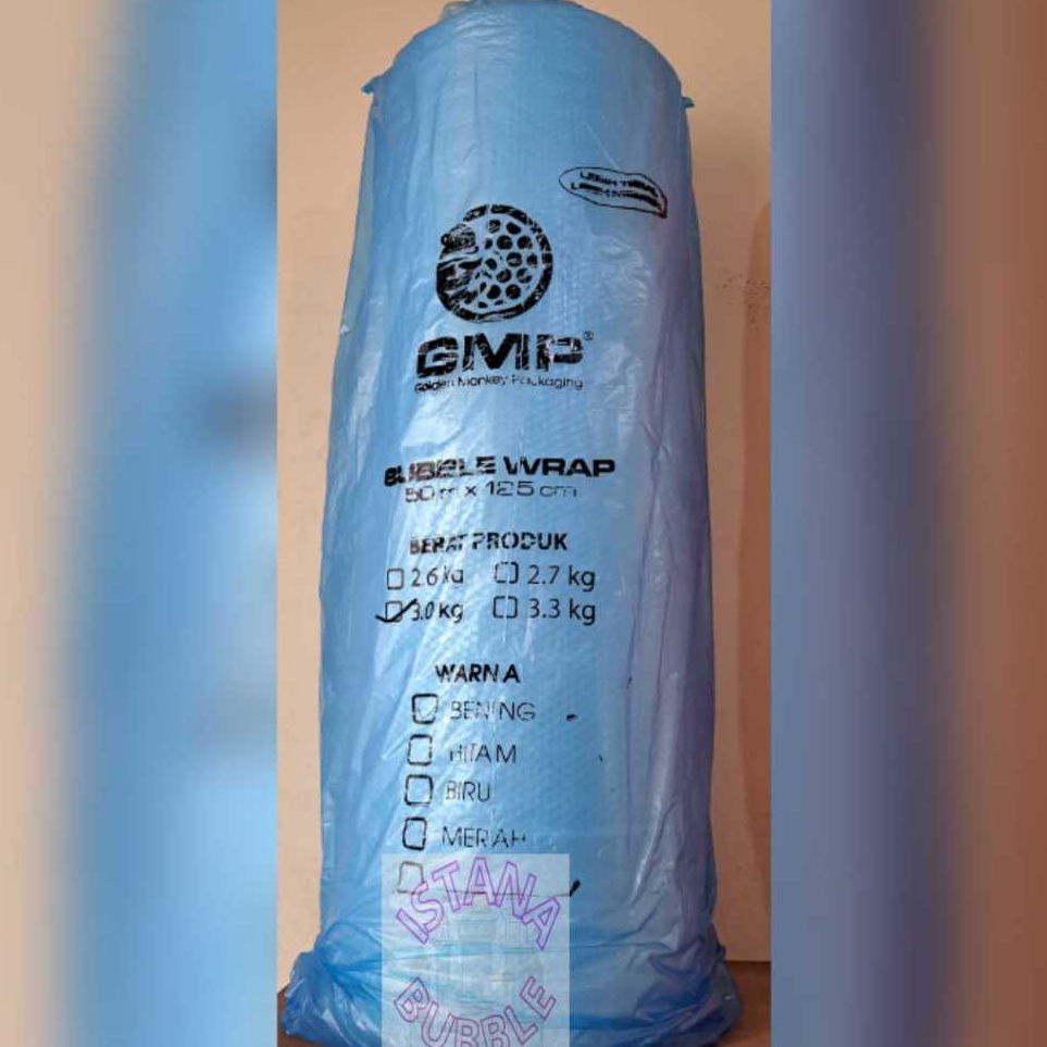 

Penjualan Favorit BUBBLE WRAP GMP BEKASI TERMURAH BERAT 3kg UKURAN 125cmX5m