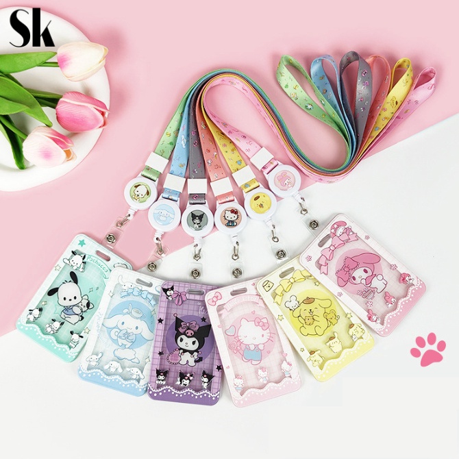 

Pasti Irit SKSHOP Card Holder Name Tag Motif SANRIO Akrilik 1 pcs NT64