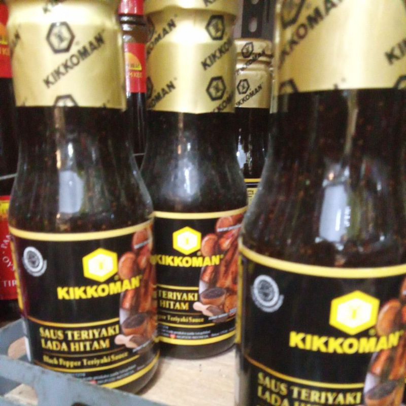 

Kikkoman Saus Teriyaki Lada Hitam