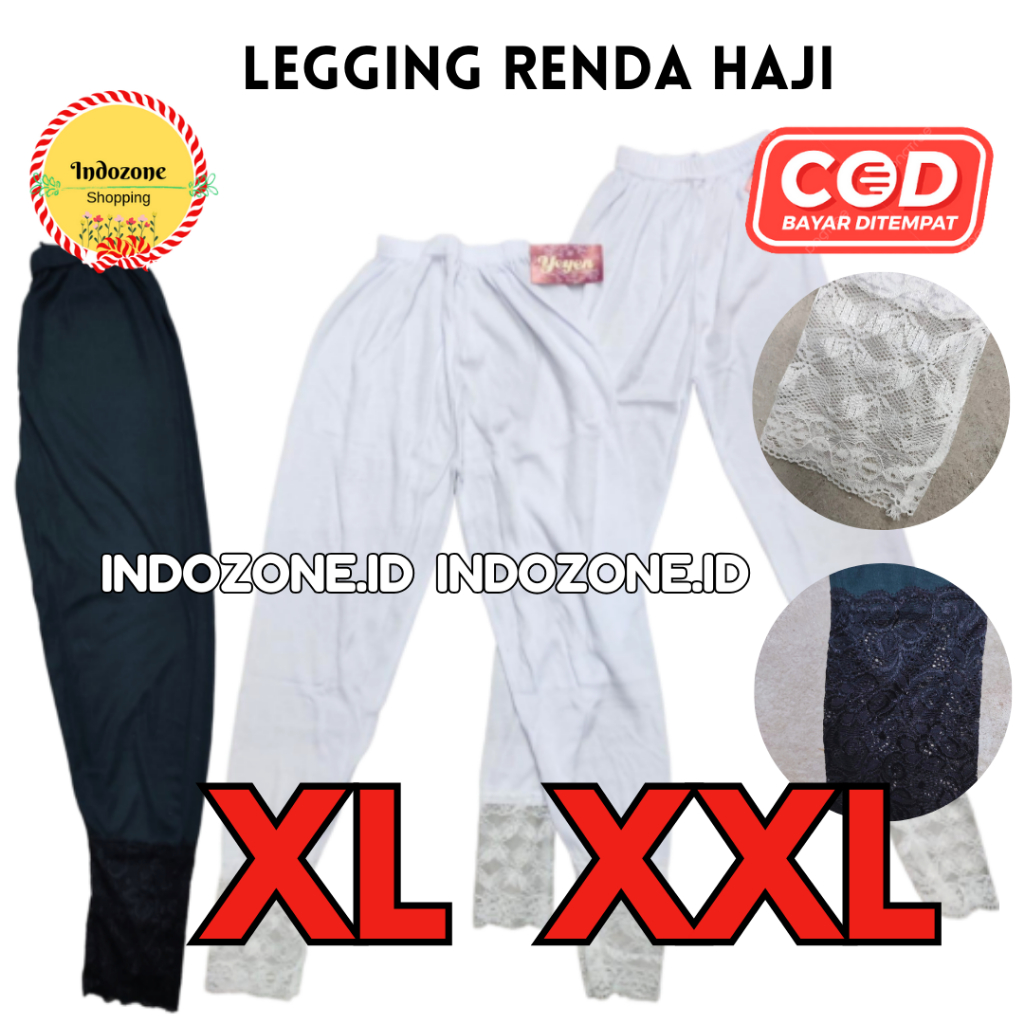 INDOZONE Daleman Celana Panjang Androk Hitam Putih Androk Celana HAJI BEST SELLER