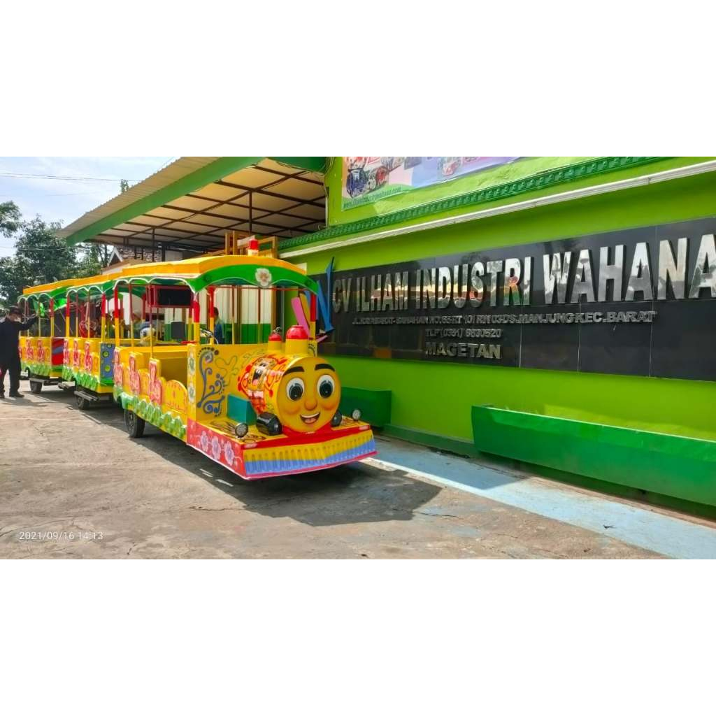 odong odong kereta motor thomas garansi mesin kereta sawah playground indoor