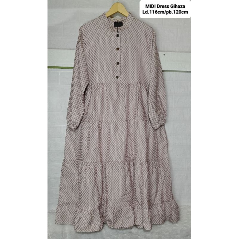 MIDI Gihaza/ MIDI Dress Gihaza/ MIDI Dress Butik/ MIDI Cantik