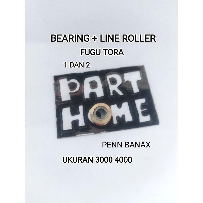 1 Set Bearing Line Roller Reel Fugu Tora 2 banax Ukuran 2000 3000 4000 5000