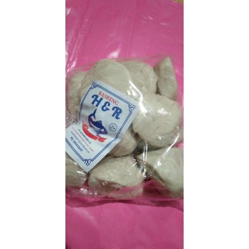 

Bakso ikan Basah