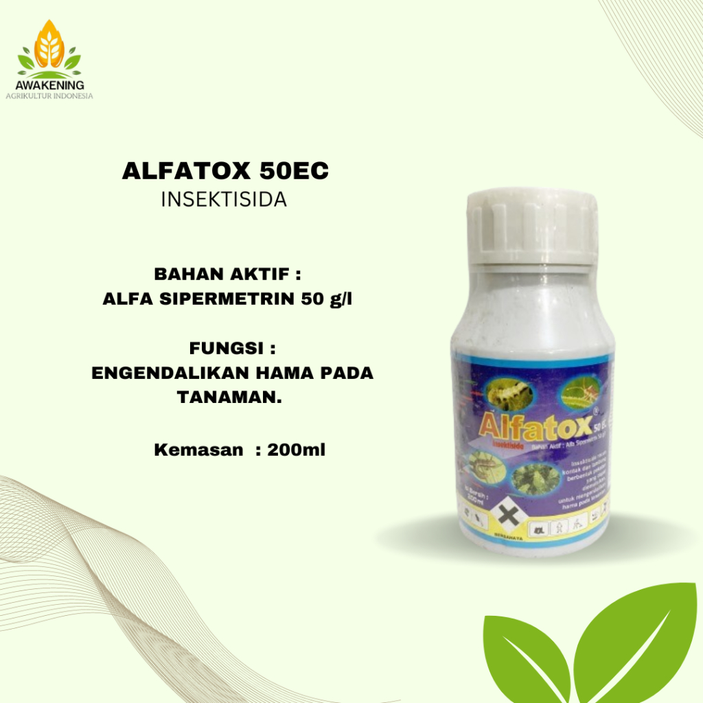 ALFATOX 50EC 200ML INSEKTISIDA