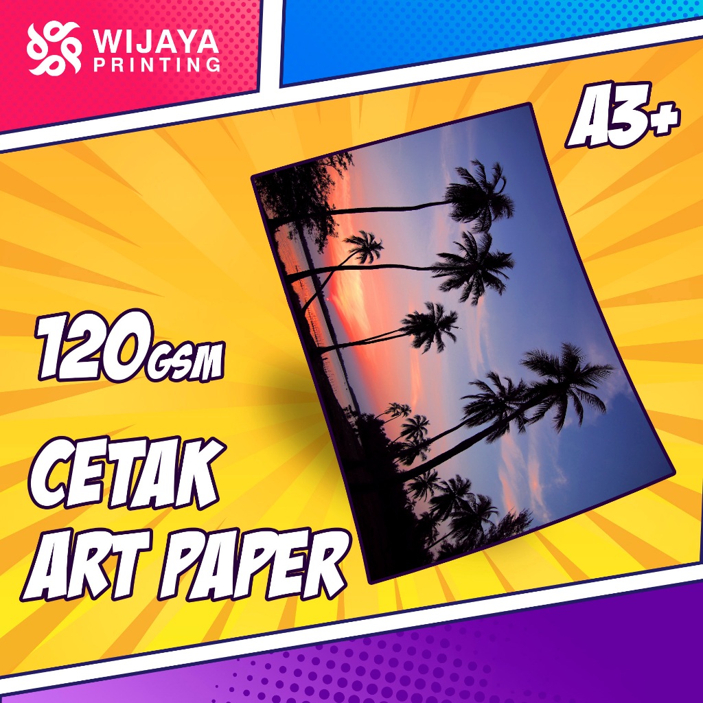 

Print Art Paper 120gsm A3+, Print A3+, Cetak Art Paper