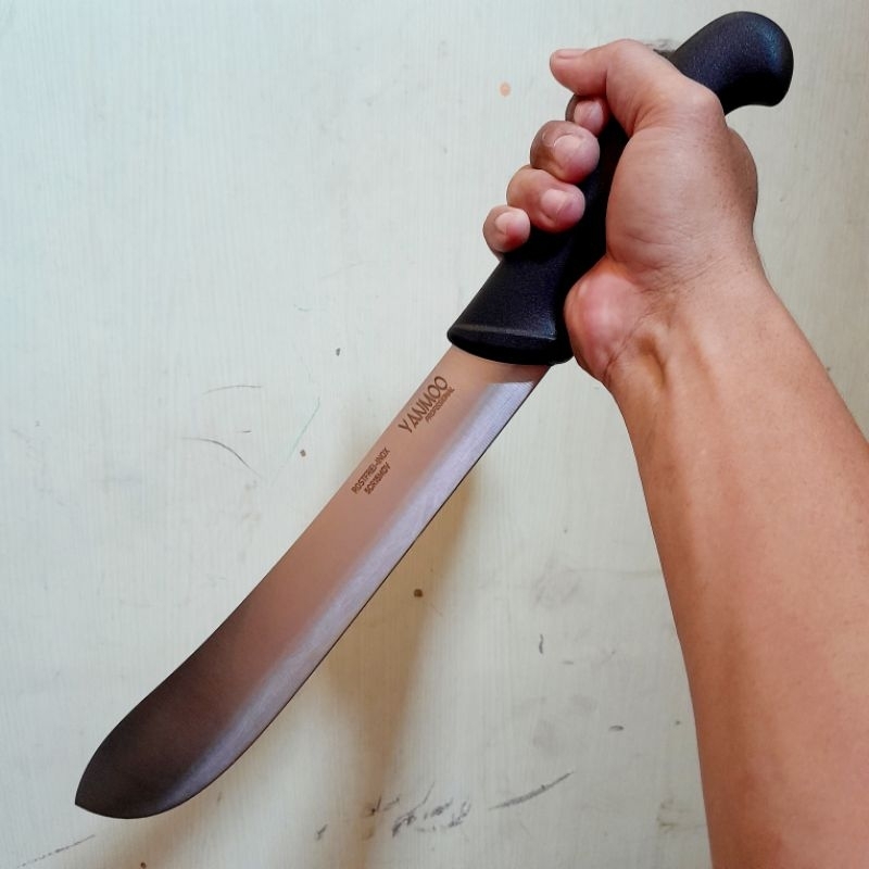 pisau sembelih bulnose 25cm super tajam stainless