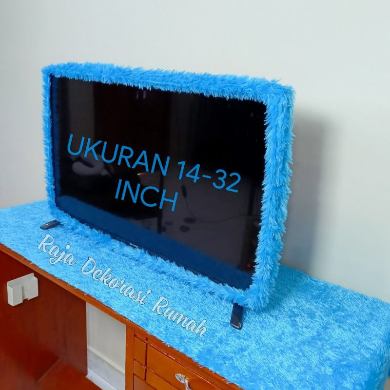 1 SET bando tv led 32 inch+taplak meja bulu