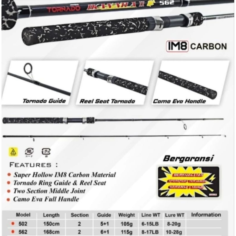 JORAN PANCING TORNADO IKAN NILA II