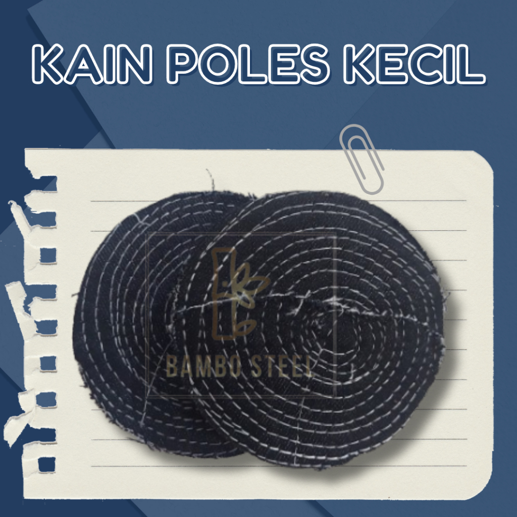 Kain Poles Finishing/Kain Poles Batu Langsol/Kain Poles Jeans  Ukuran KECIL