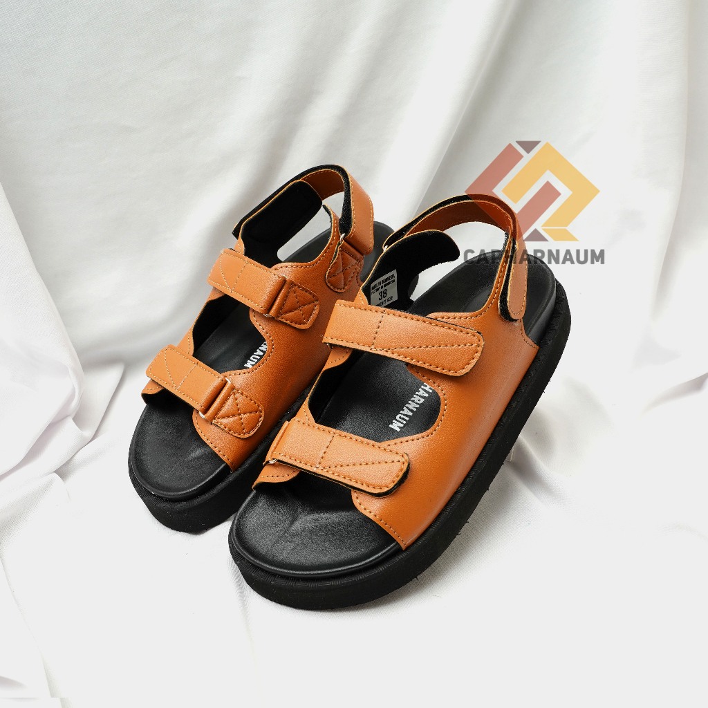 CAPHARNAUM [EMELIA 501] Sandal Platform Sandal Casual Sandal Wanita Tali Belakang