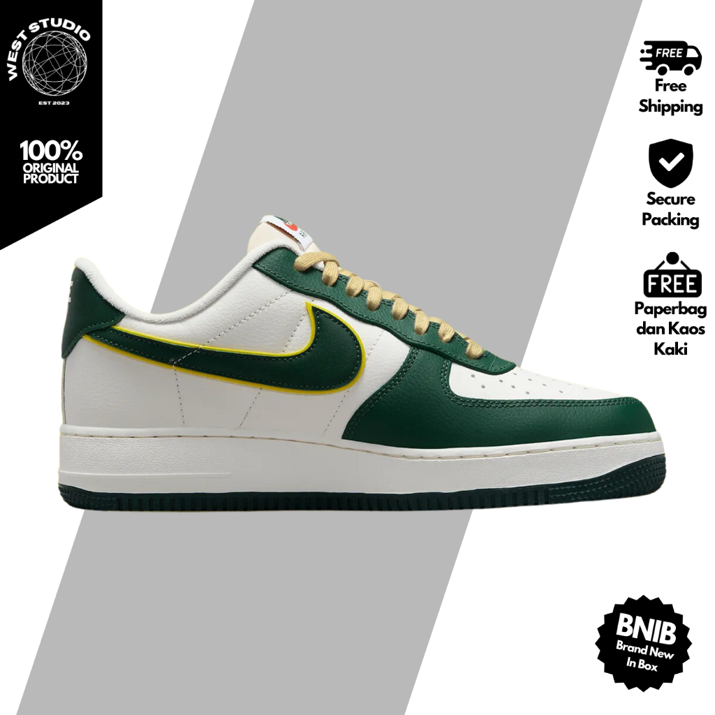 Sepatu Nike Air Force 1 '07 Noble Green ORIGINAL 100% BNIB Global Market