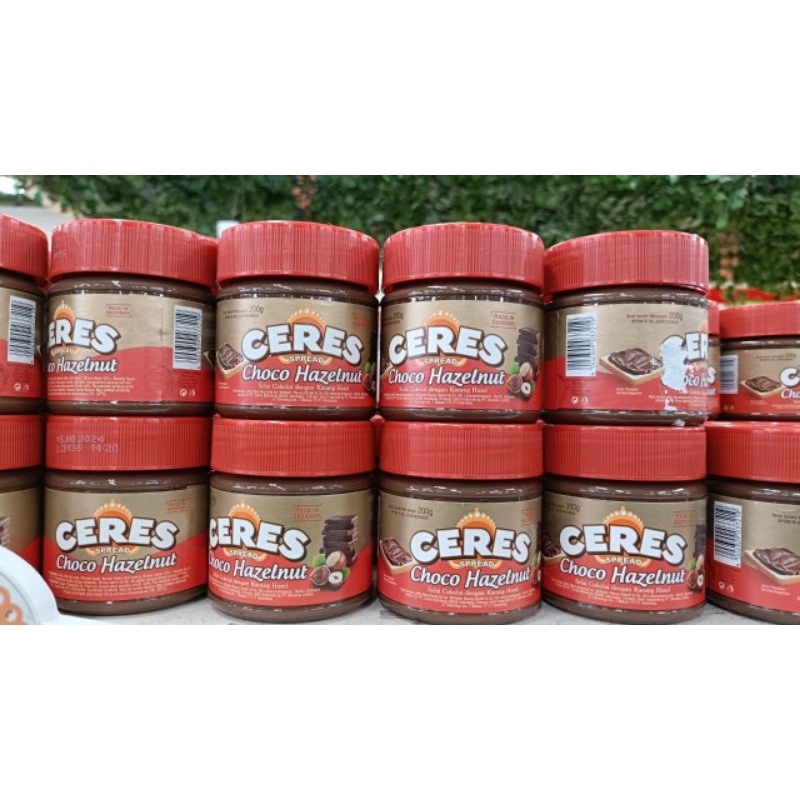 

Selai Ceres chocho hazelnut 200gr