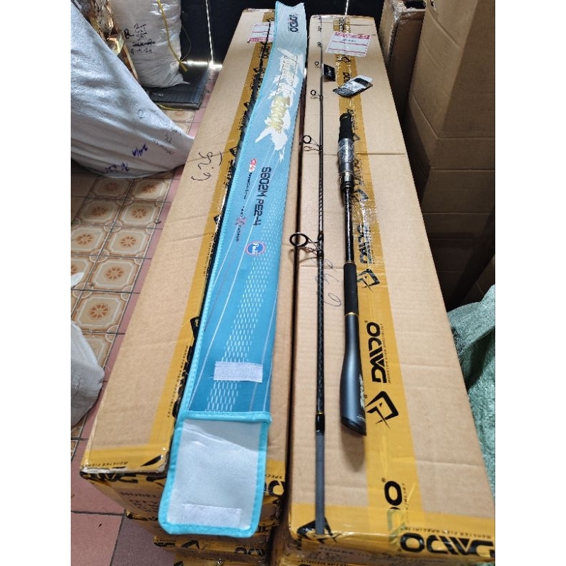 joran pancing daido tri trisula terror atau ujung saja 180 cm solid carbon