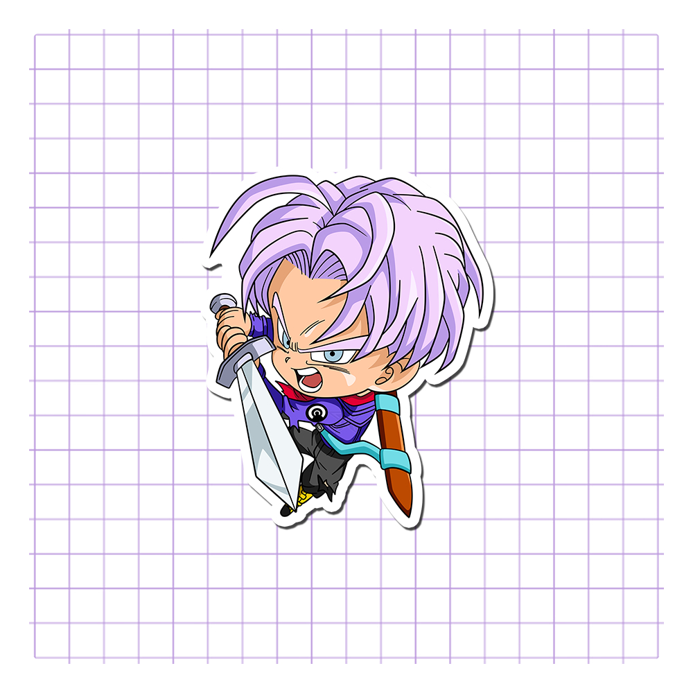 

Sticker Future Trunks Dragon Ball