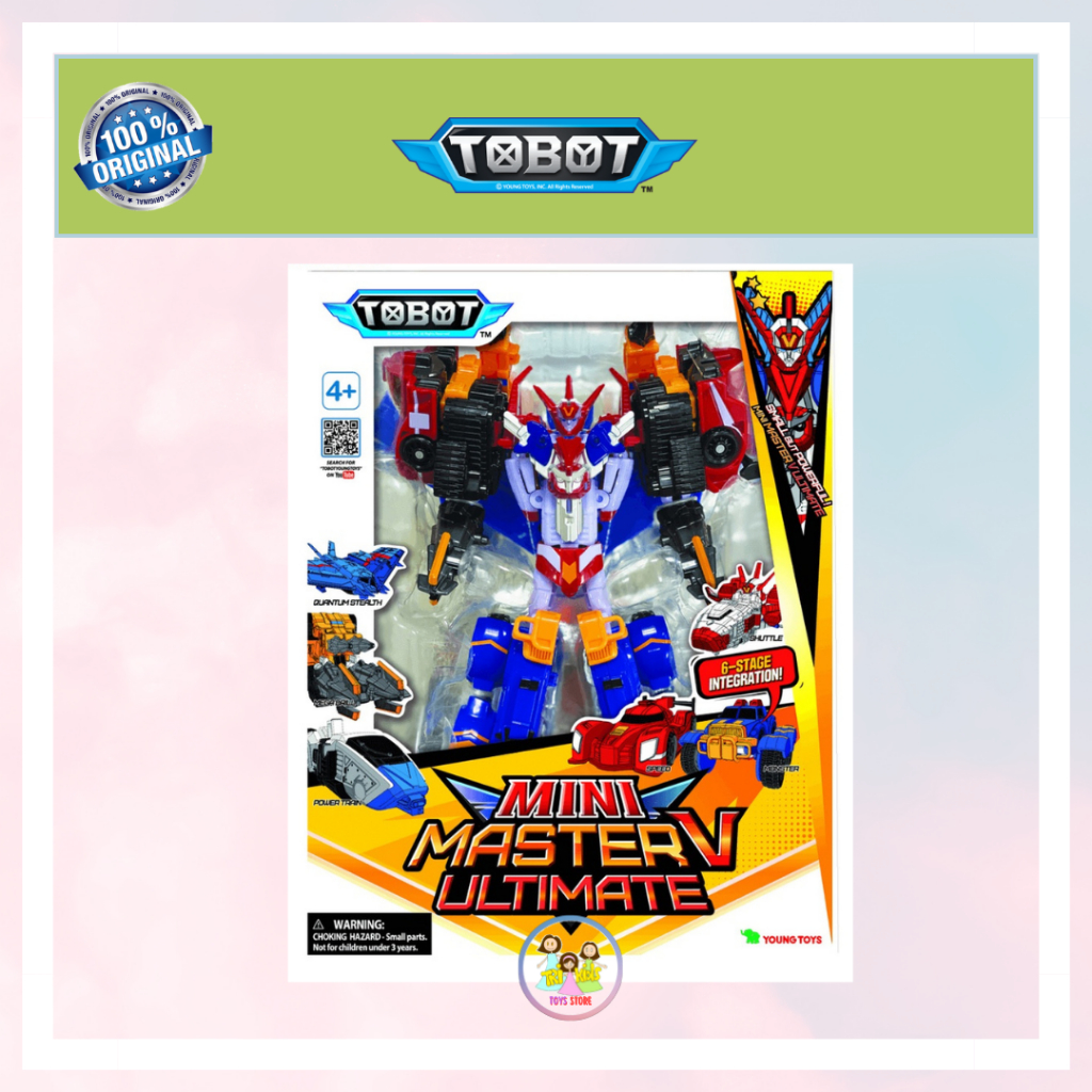 Tobot GD galaxy Detectives Mini Master V Ultimate original Young Toys