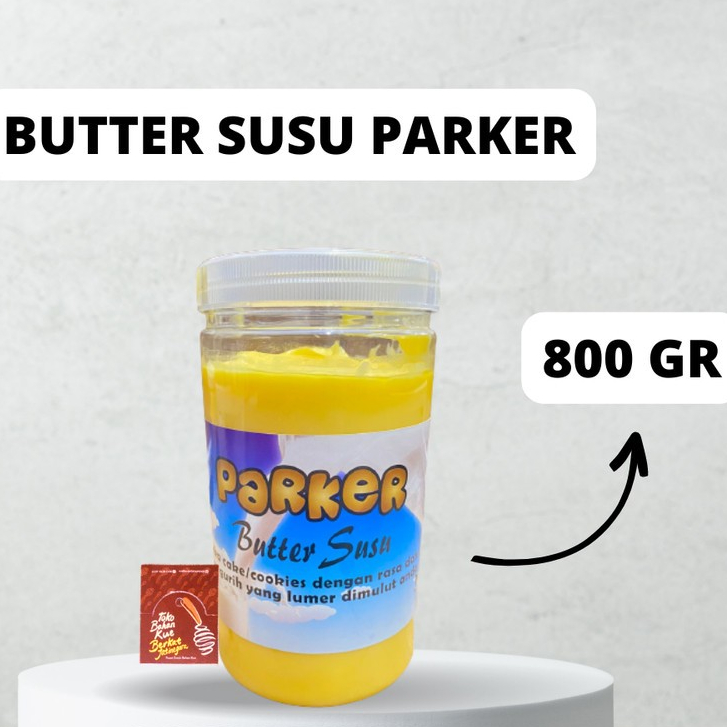 

BUTTER SUSU PARKER / BUTTER SUSU - 800 GR
