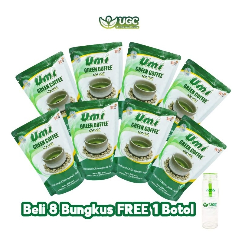 Paket Reseller UGC | 8Bks Umi Green Coffee Original