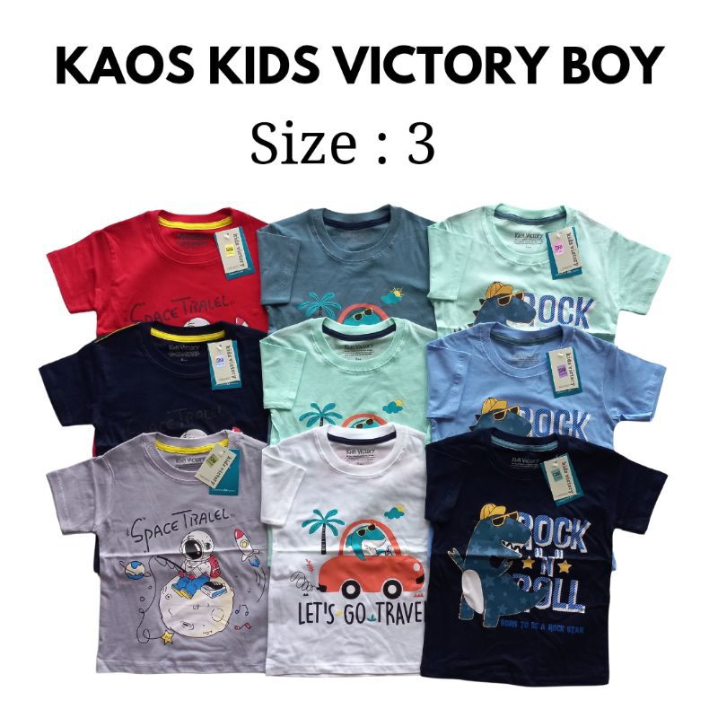 Kaos Anak cowok Baby Victory kaos Baby Victory Boy