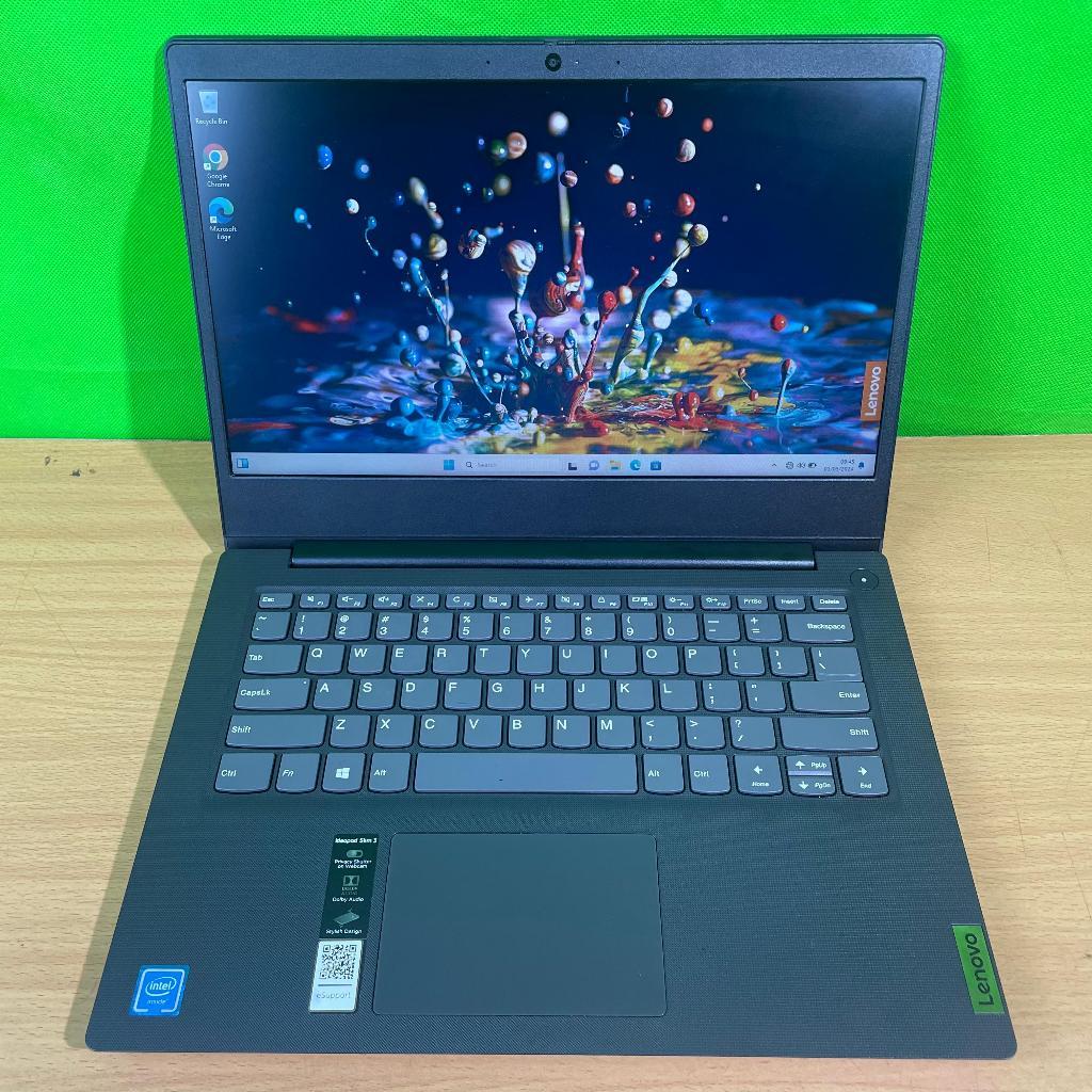 Laptop Second Lenovo Ram 4GB SSD 256GB Lenovo IP3 Intel N4020 Bergaransi Toko 30 Hari Free Packing K