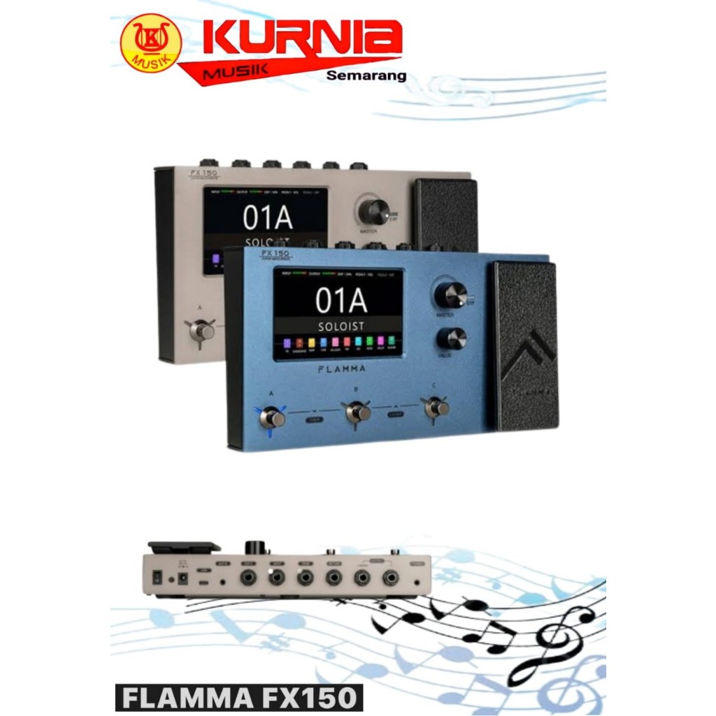 FLAMMA FX150 Guitar Multi Effects | Multi Efek Gitar