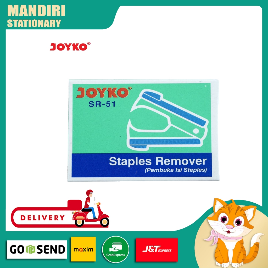 

Joyko SR-51 - Stapler Remover Pembuka Isi Steples - Pencabut Staples JOYKO