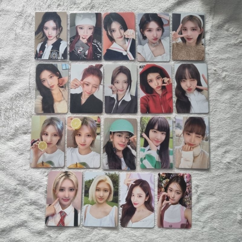 pc ive photocard album i've gaeul yujin leeseo liz dewytree sg fankit afterlike lovedive i am