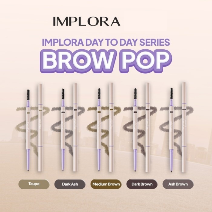 IMPLORA Day To Day BROW POP Eyebrow Pencil