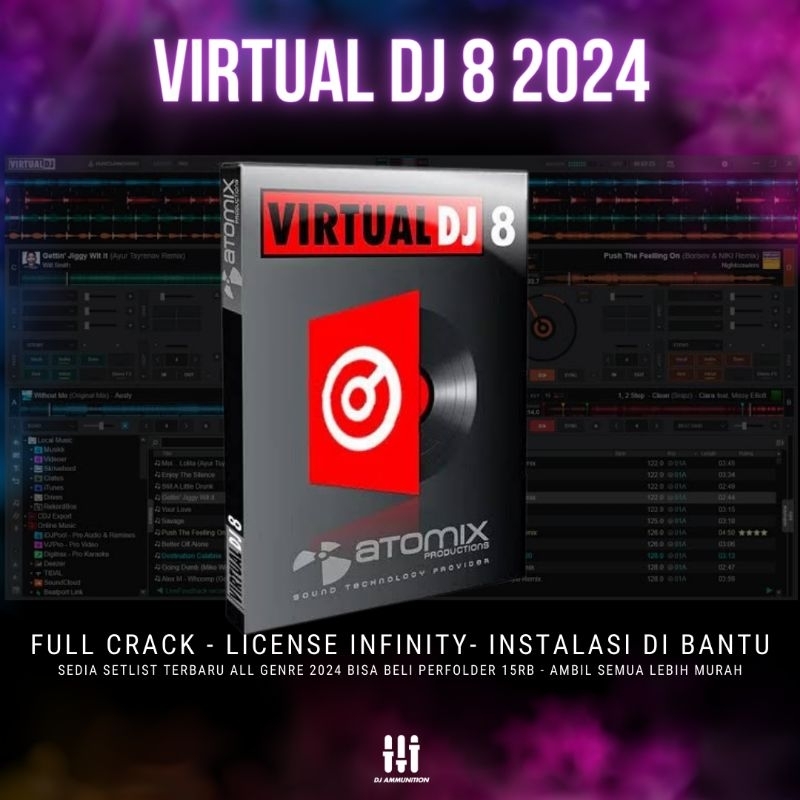 VIRTUAL DJ 8 2024 Full license Infinty
