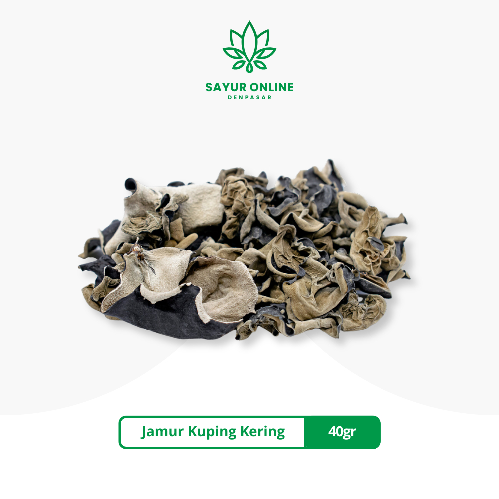 

Jamur Kuping Kering 40gr - Sayur Online Denpasar