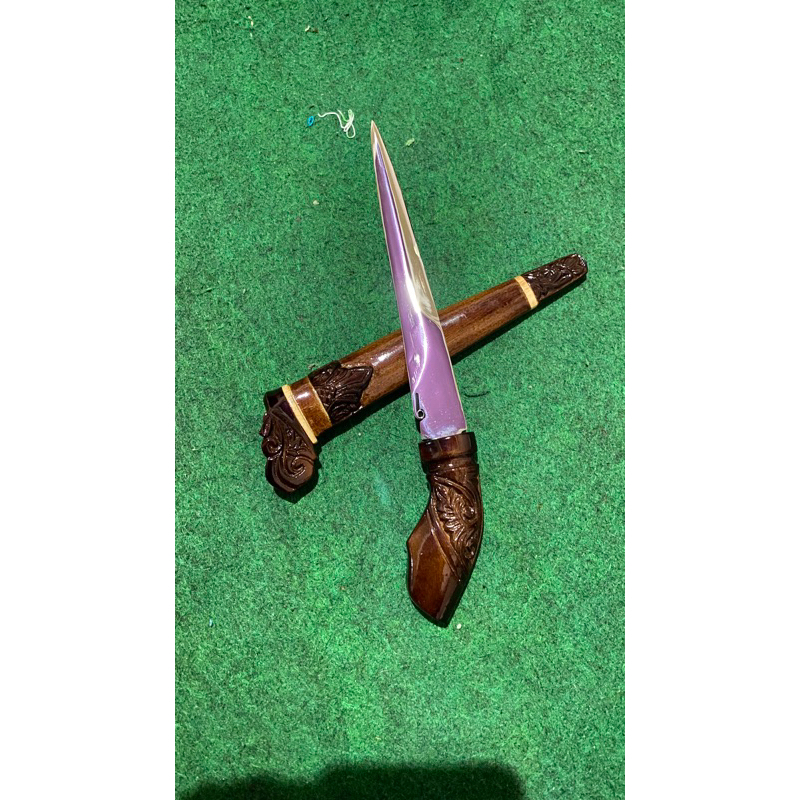 RAJA TUMPANF SAMPANANA KHAS BANJAR PISAU BUSHCRAFT PISAU DAPUR HERDER