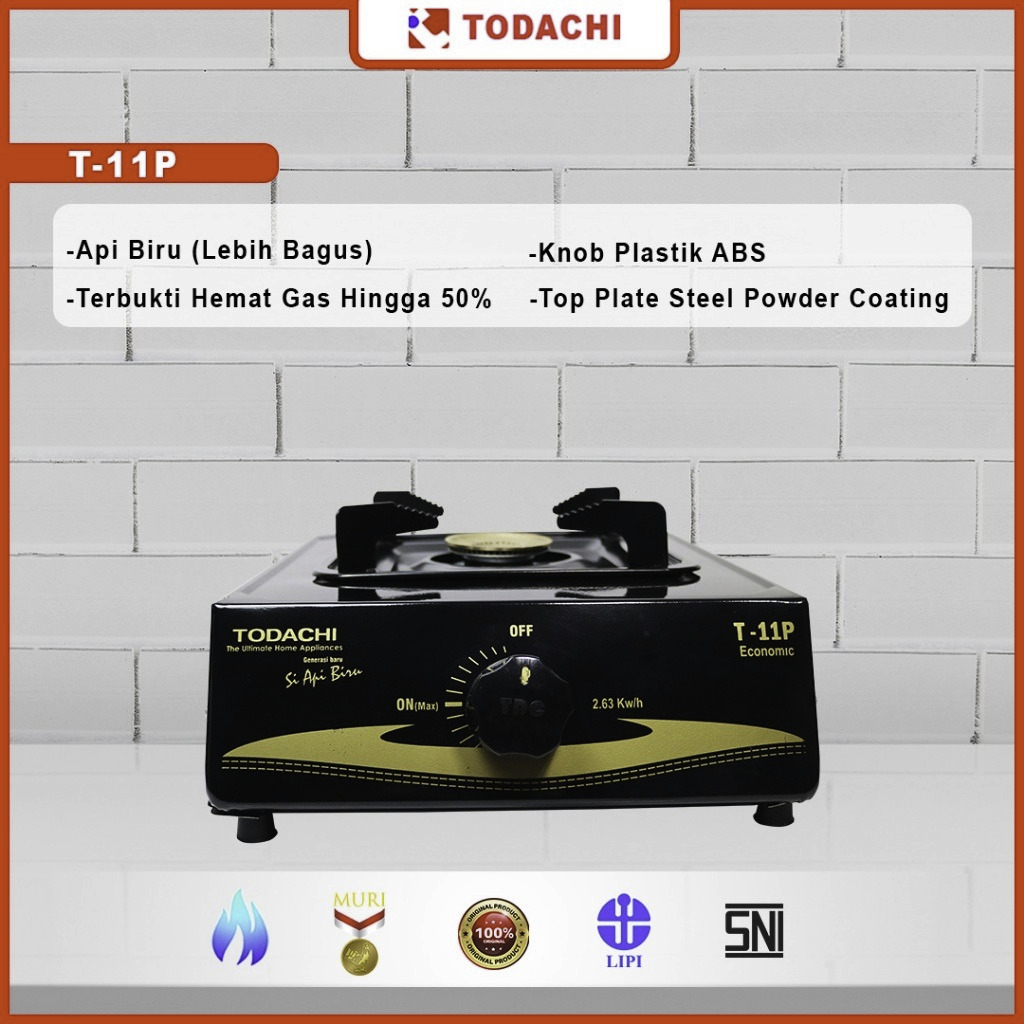 Kompor Gas Todachi 1 Tungku Type T-11 P