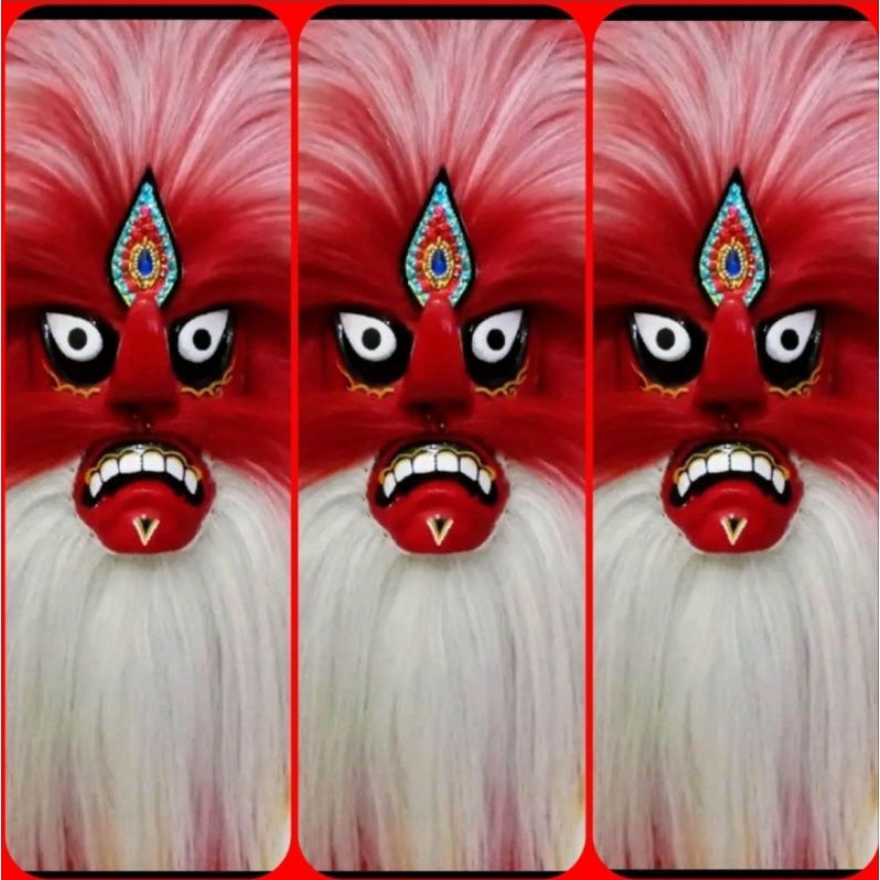 ganongan merah putih topeng ganongan kesenian