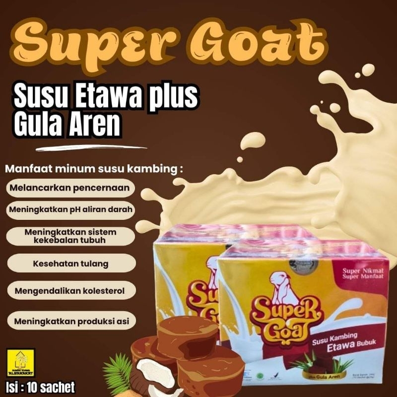 

super goat ( susu kambing etawa gula aren)