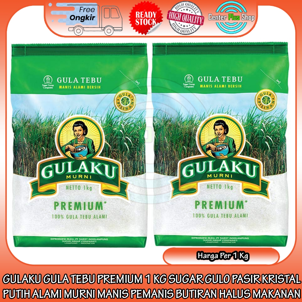 

Premium Hijau Gulaku 1 Kg 1000gram Makanan Makan Minum Masak Masakan Gula Tebu Sugar Gulo Pasir Kristal Putih Alami Murni Manis Pemanis Campuran Pencampur Bersih Higenis Kebutuhan Campur Original Halal Es HUM Buah Butiran Halus