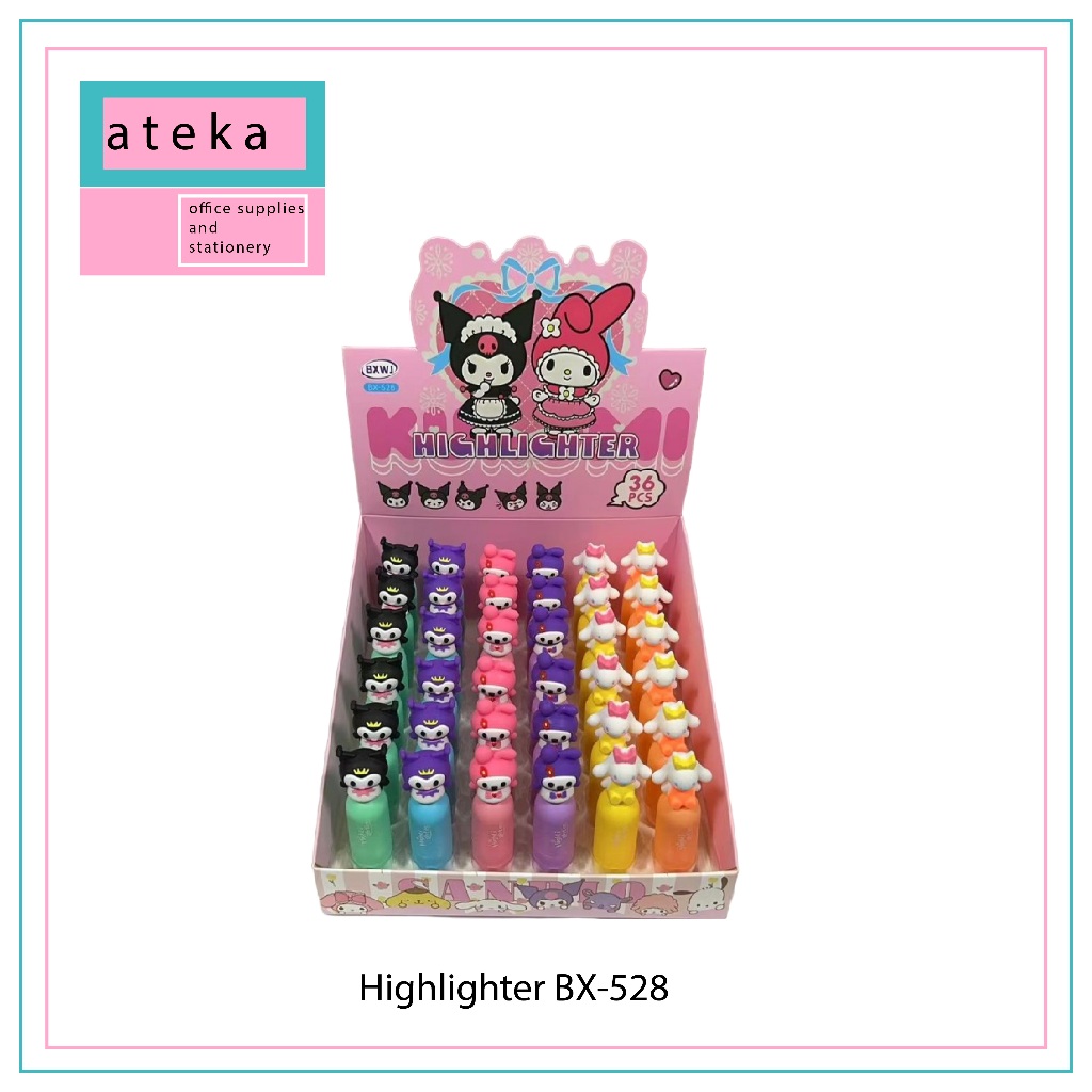 

Highlighter BX-528 | Stabilo Karakter | Stabilo Mini | Anak Sekolah/Kuliah