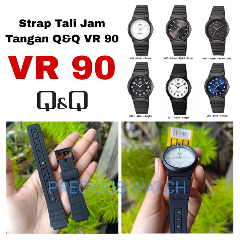Strap Tali Jam Tangan Q&Q QNQ QQ VR 90 VR90 VR-90