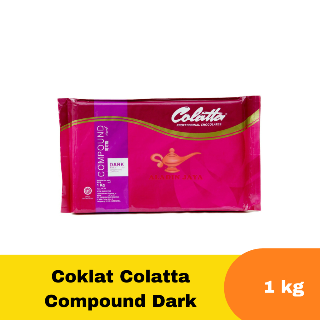 

Coklat Colatta Compound Dark 1 kg