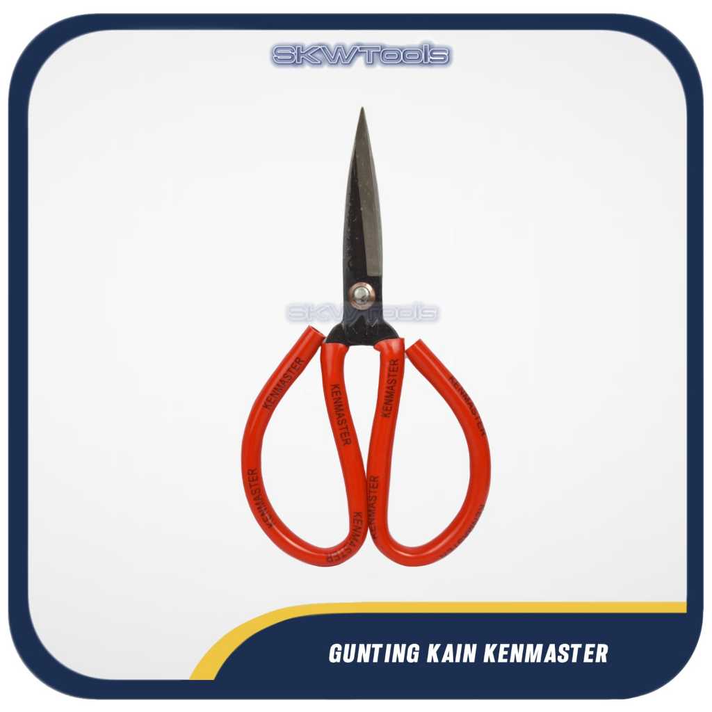 

Kenmaster Gunting Kulit 8 Inch Gunting Kodok Seng Kain kertas Kardus