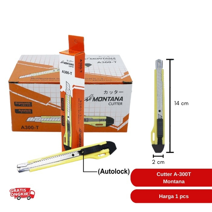 

CUTTER MONTANA A300T/ CUTTER KECIL