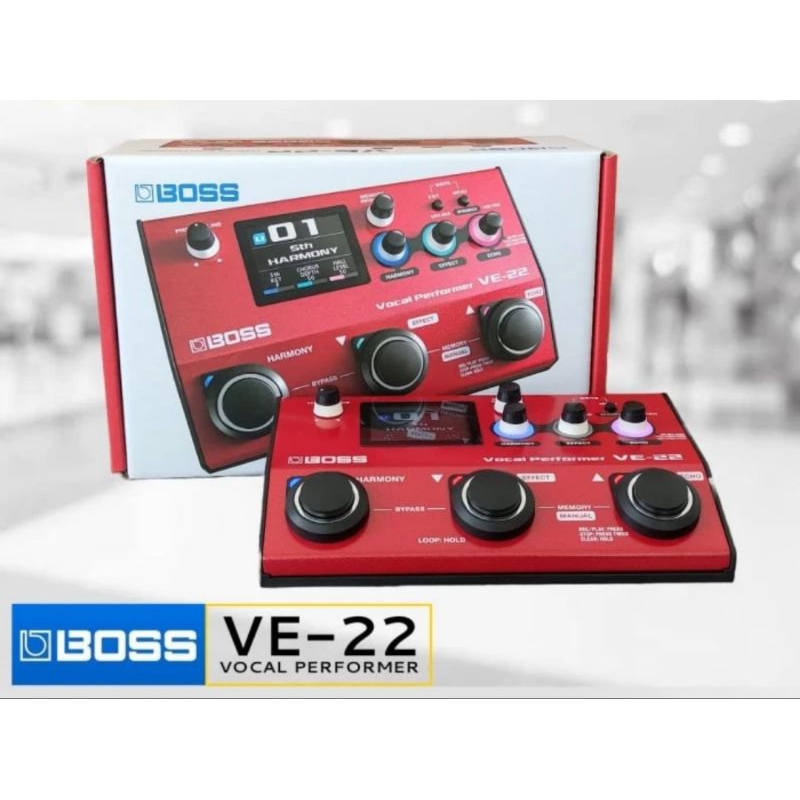[Ready Stock] BOSS VE-22 , Vocal Effect Processor, high quality vocal effect tools vocal performance