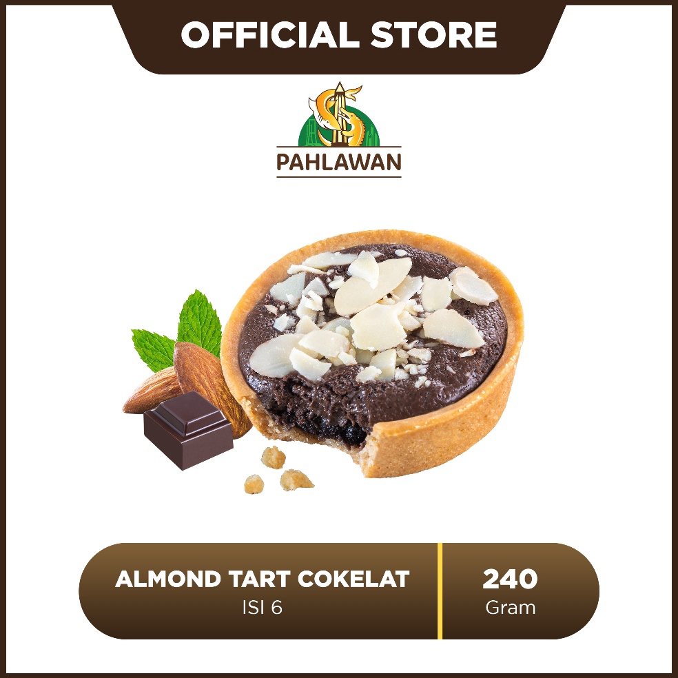 

Produk trendy Lapis Kukus Pahlawan Almond Tart Cokelat 6 Pcs