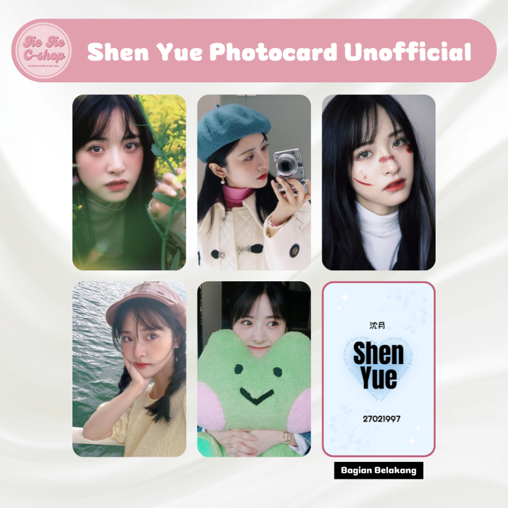 Photocard Shen Yue Unofficial