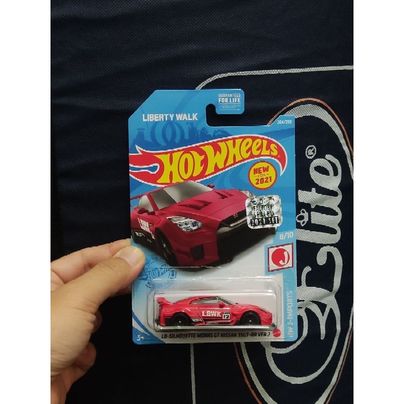 Hot Wheels 2021 LBWK Nissan R35 Red Factory Sealed