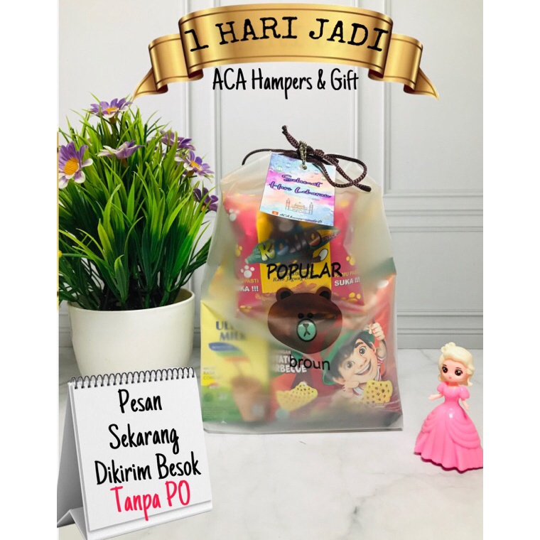

Terbaru Paket Snack ulang tahun anak Hampers ulang tahun anak