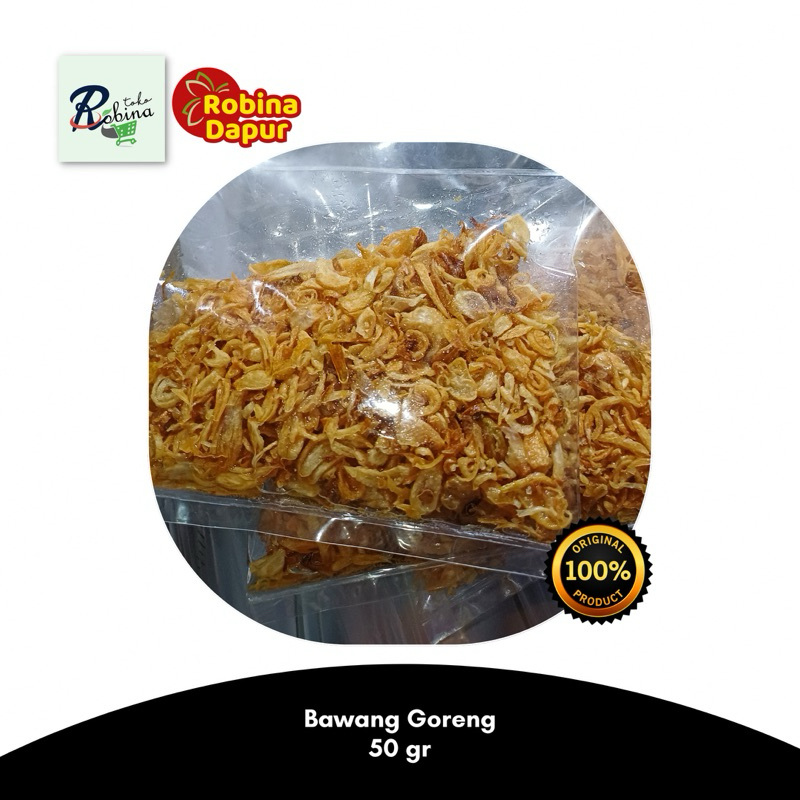 

Bawang Goreng Asli 50 gr