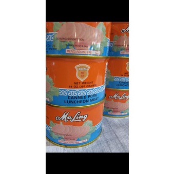 

Promosi Spesial maling daging kaleng Gulong ma ling canned pork luncheon meat TTS BPOM RI ML